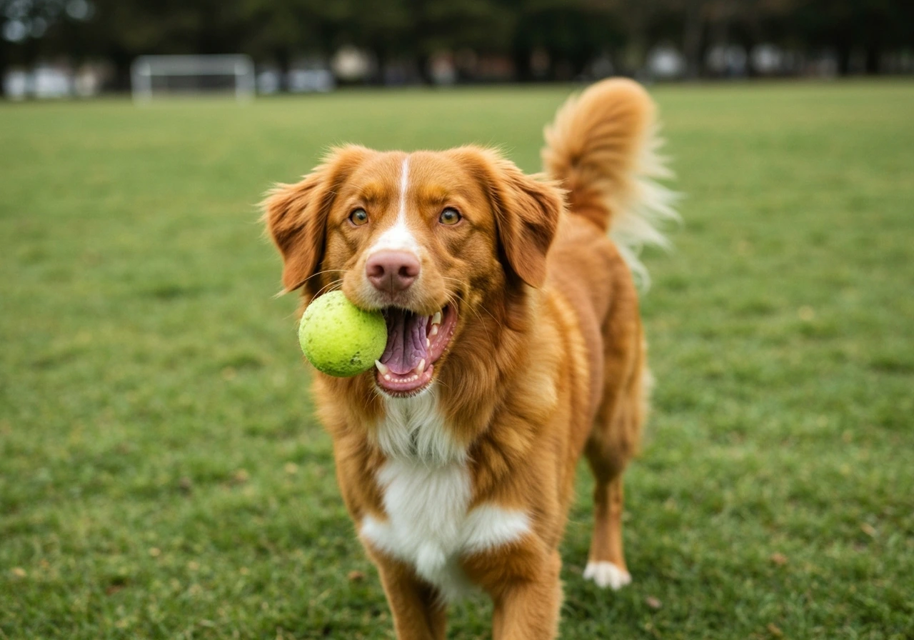 Training a Nova Scotia Duck Tolling Retriever